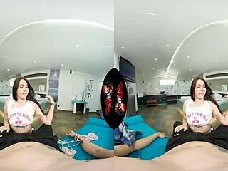 VR porn with a hot Latina babe getting her ass fucked