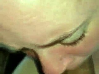 Roommate Gives Blowjob To Big Black Cock