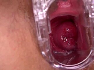 Hardcore sex with a shaved pussy amateur