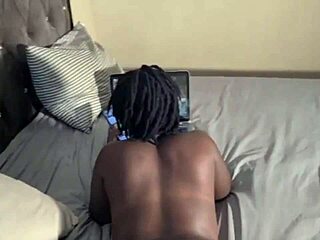 I have a great orgasm with an ebony beauty and her pussy is so sweet that I cum twice