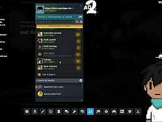 On Friday the 13th, Lake gets fucked by Saske while broadcasting live in interracial action.