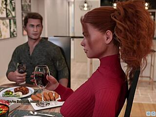 Lust Academy unfolds as a curvy cutie rocks a wild outfit in 3D