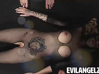 Fishnet Fantasy with Sladyen, Erik, and Tommy’s Wild Fuck