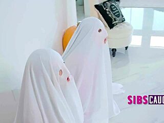 Yo, step-sis, ready for a wild halloween fuckfest?