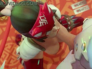 Explore the kiriko overwatch animated compilation version 1 with music and anime elements