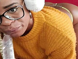 Latina Slut Swallows Dildo Whole!