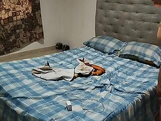 Chubby Latina Fingers Herself in Bathroom with Water Jet for Happy Ending