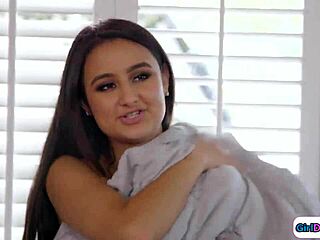 Busty Stepmom Teams Up with Stepteen and Her Girlfriend