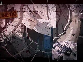 Gangbang Hakudak Liar Deepthroat ala Hentai Anime 😈💦