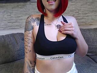 Hot german teen shows new underwear