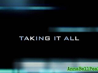 Anna Bell Peaks Fucks Ass With Toy!