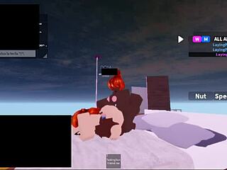 Roblox Slut Spitted by Two Black Futa Monsters?