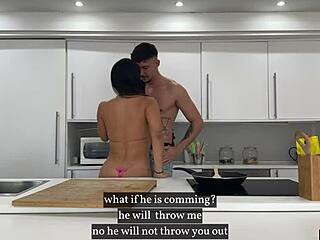 Big Ass Colombian Milf Banged by Boyfriend's Friend at Home