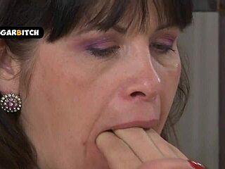 Man, this oversized older woman got a young guy into wild fisting. Their sweaty face-sitting session was pure heat!