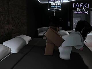 Horny roommate leads to rough dorm fucking with big black cock