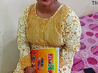 18-year desi teen muslim girl banged doggystyle during coaching with hindi audio