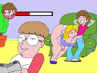 On the Couch, Flashing Erotically!