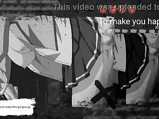 Hakudak gangbang: Deepthroat and group sex with anime verification video