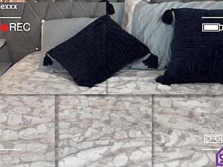 Alt cam girl bent over for real dick in voyeur style.