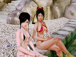Walkthrough of Harem Hotel 93, a visual novel and a game with PC gameplay