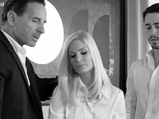 Back to School with Headmaster Perry in Wild DP Gangbang