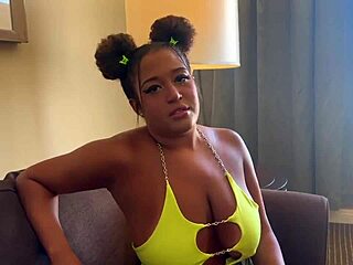 Cheating girlfriend bangs best friend while chatting with boyfriend on phone.