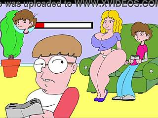 On the Couch, Flashing Erotically!