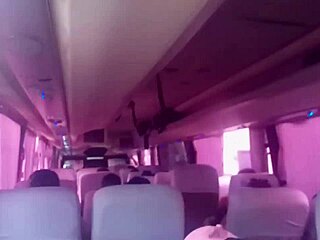 Taking Out Anger On Bus By Masturbating Outdoors!