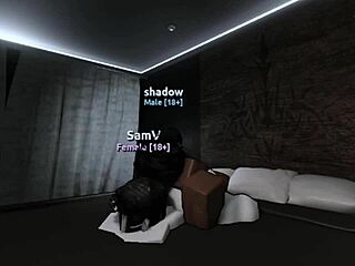 Horny roommate leads to rough dorm fucking with big black cock