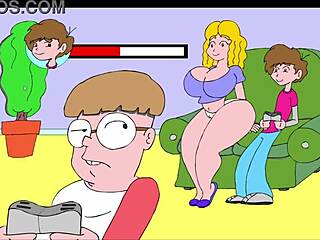 On the Couch, Flashing Erotically!