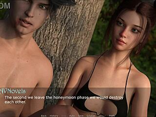 Visual novel with PC gameplay and walkthrough of Summers gone 75
