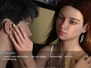 Visual novel with PC gameplay and walkthrough of Summers gone 75