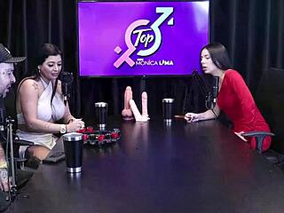 monica lima loses game, strips to show tits