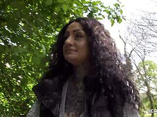 german scout gets big tits mia roux for first anal at casting