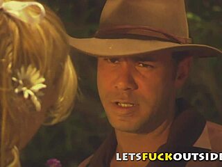 Let's FUCK Outside! Country Couple Goes Wild in Public!