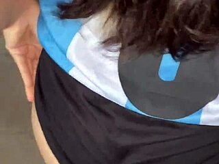 Fucking my cheating Argentine neighbor on the terrace?