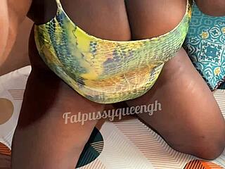 Ebony stepson caught in hot and rough motel affair