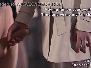 I got caught dressing up by her best friend. Sissy story on straplessdildo!