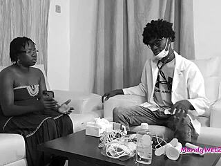 Nasty doctor seduces patient in hospital room for sex