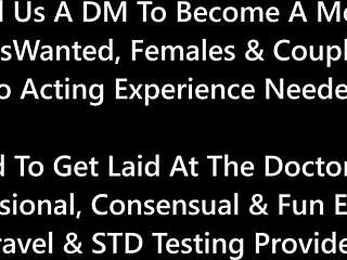 Swimmers Sports Physical with Alix Avery Includes Backstage Latex Glove Anal Fingering