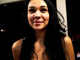 Sexy Coed Sabrina Sucks Dick And Gets Banged In Doggy!