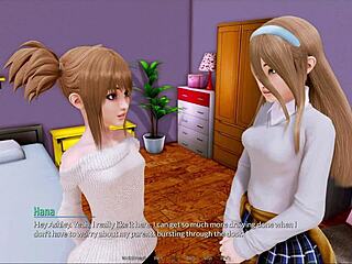 exploring the harem hotel in game episode 343