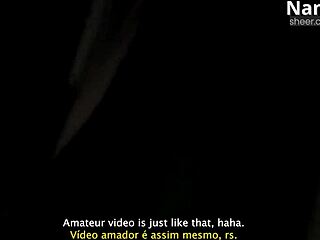 Dogging night NANDANUA USED in street by BBC stranger while cuck watched