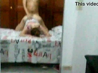 Latina Wife Moans In Mirror Doggy.