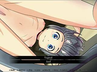 In the game, retired hero enslaves asian girls for hardcore anal and blowjob scenes