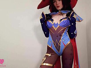 mysterious mona megistus predicts hot sex with pussy filling