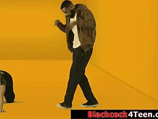 Blonde Fan Sucks And Rides Idol's Massive BBC With Wild Abandon.  