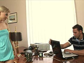 Sasha Rose Cheats With Boss In Anal Assfucking Session