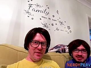 the british slut tricked into sucking the nerd's cock