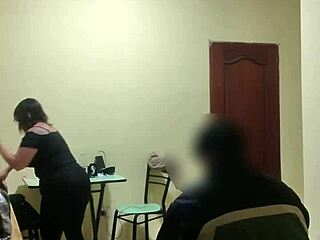 Damn! Banging the maid, that dirty slut, in part 1!